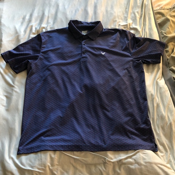 Men's Navy Polo Shirt - Picture 1 of 5